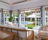 Villa The Cotton House, Living room area